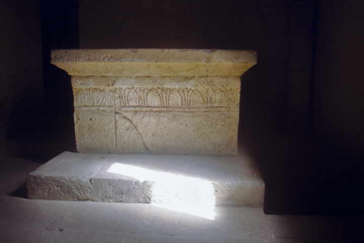Altar in Pieve di Corsignano, Pienza